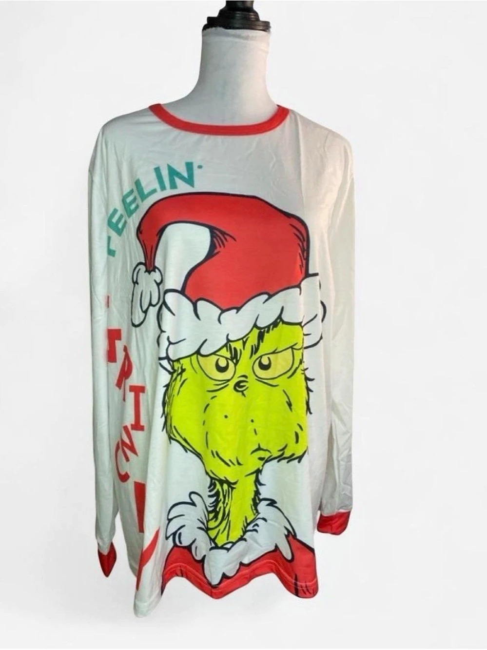 The Grinch Christmas Pajama Set- size XXL